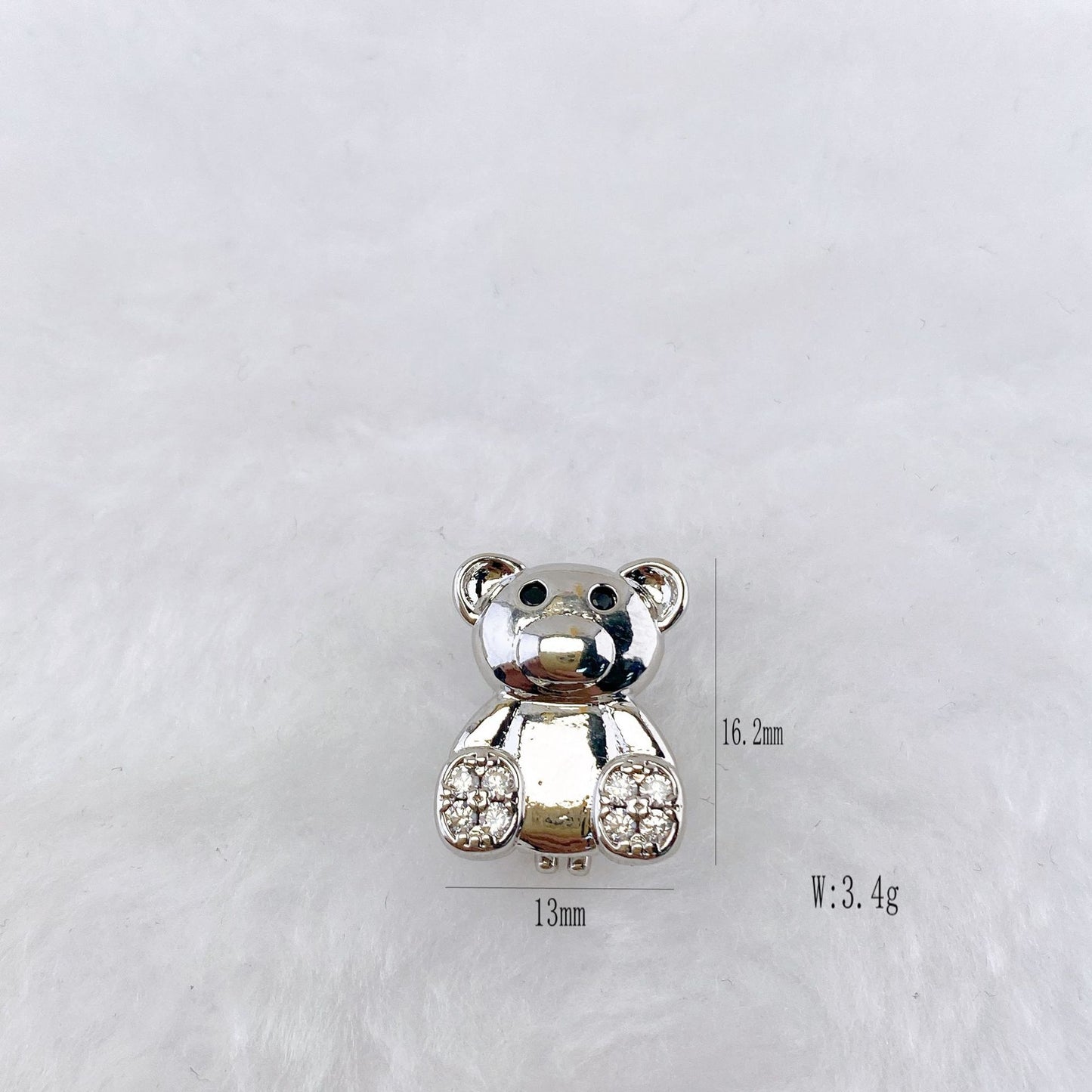 Copper Inlaid Zircon DIY Bracelet Accessories Wristband Free Combination Jewelry
