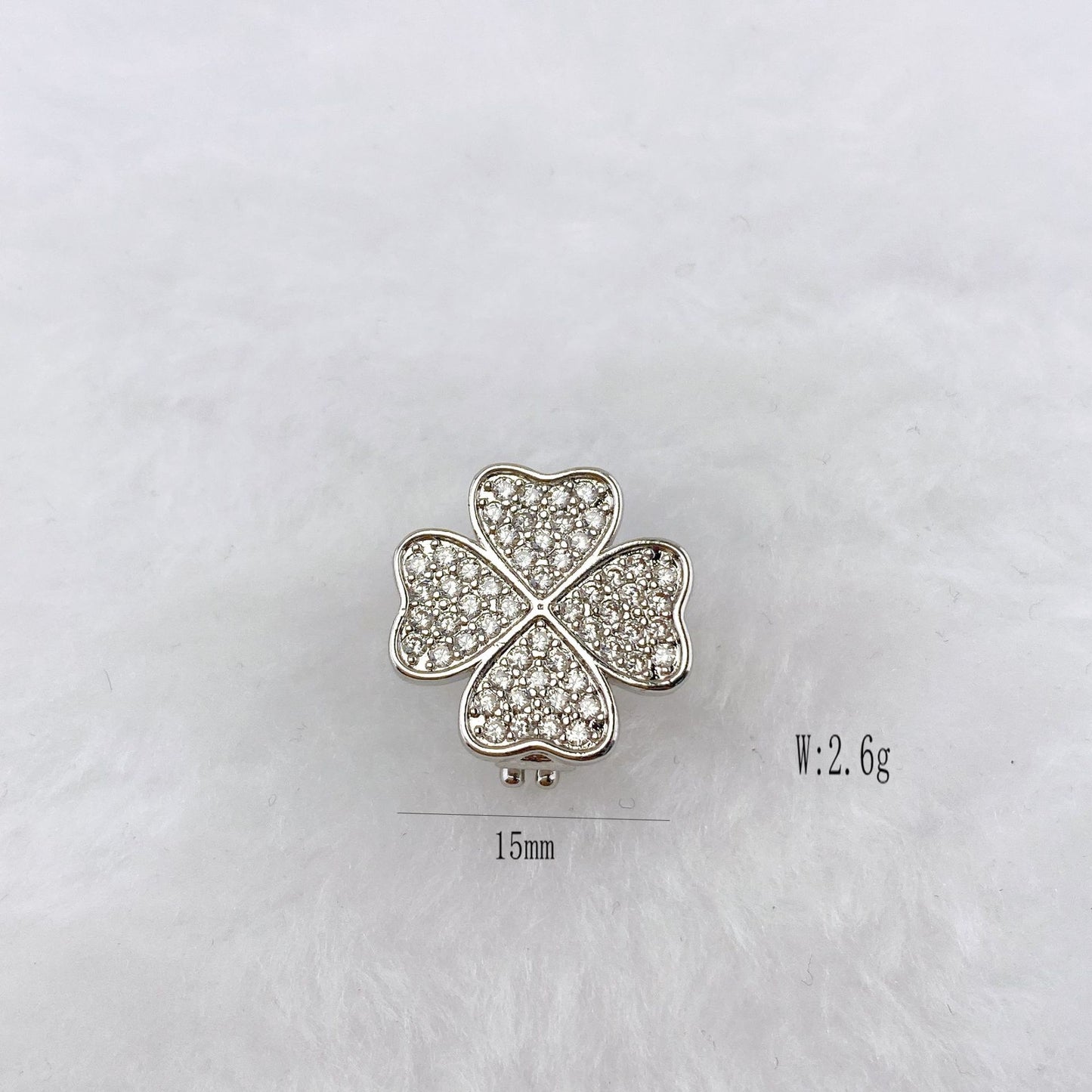 Copper Inlaid Zircon DIY Bracelet Accessories Wristband Free Combination Jewelry
