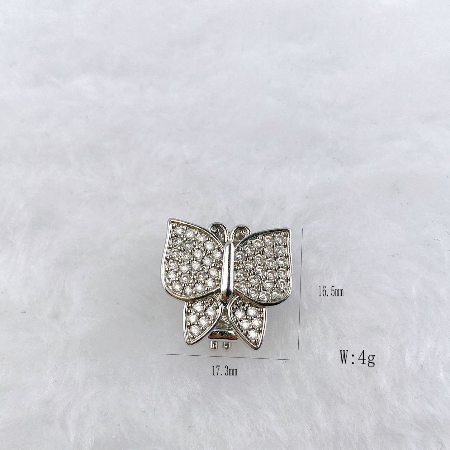 Copper Inlaid Zircon DIY Bracelet Accessories Wristband Free Combination Jewelry