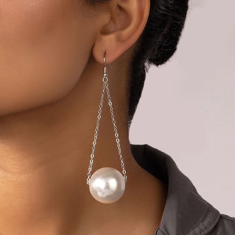Round Alloy Hoop Earrings For Women In Elegant Golden Finish
