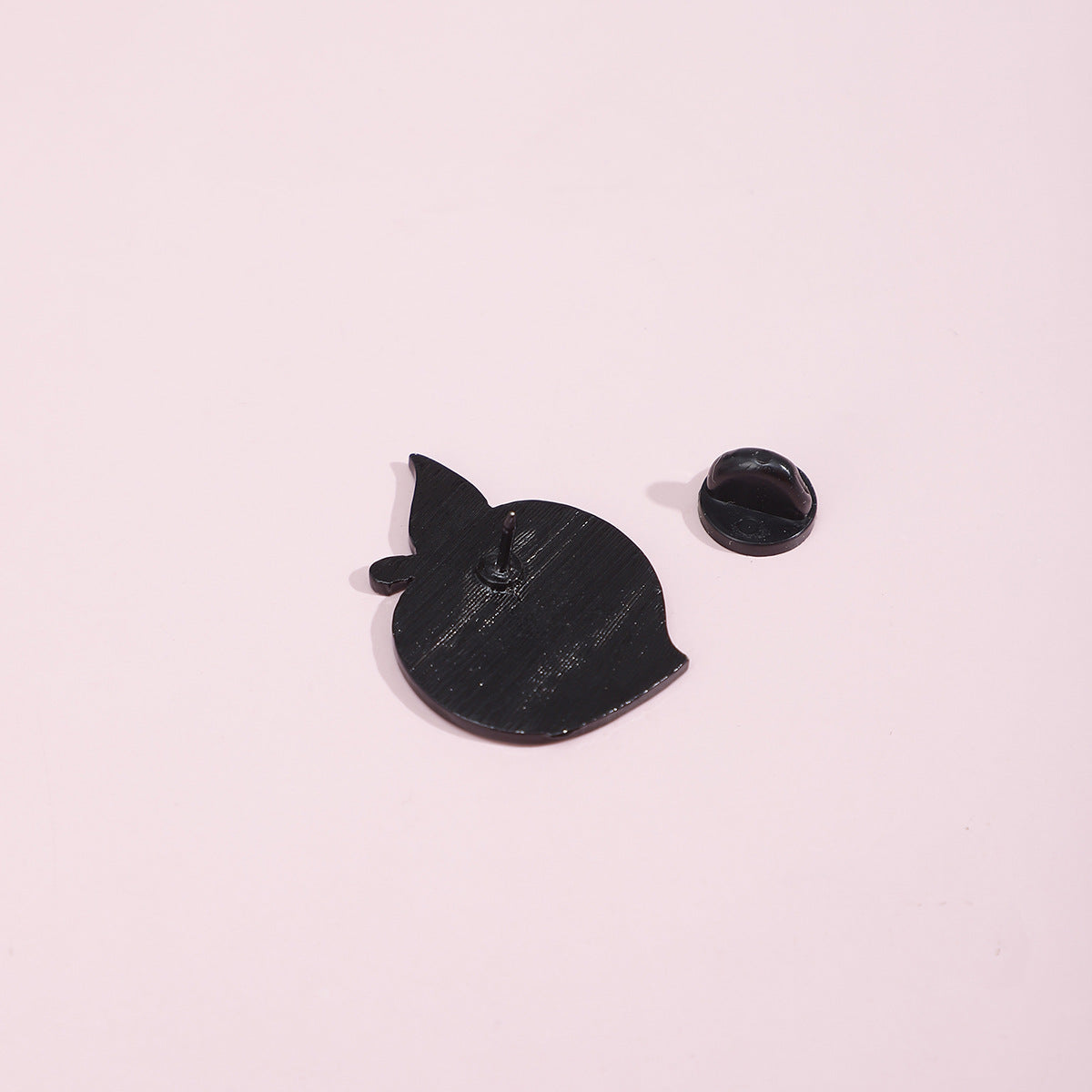 Cartoon Peach Pin Brooches In Alloy Featuring Cute Fruit Design