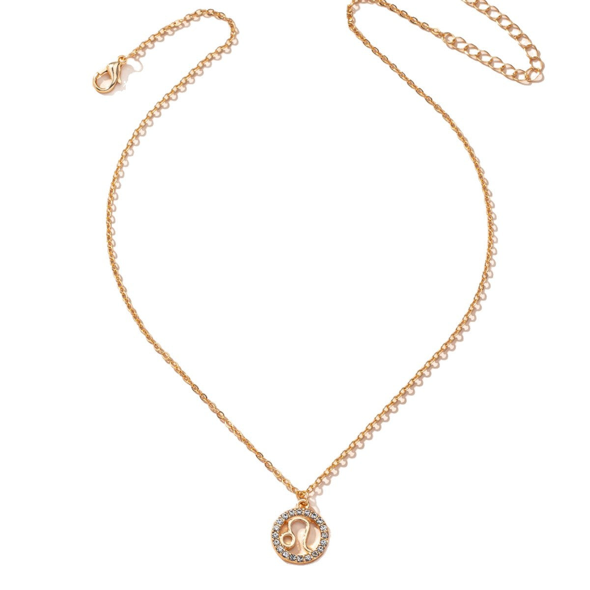 For Women Aries Constellation Necklace In Alloy With Regular Chain, Fashionable Daily Wear From Meiaicheng, Qingdao, Spring