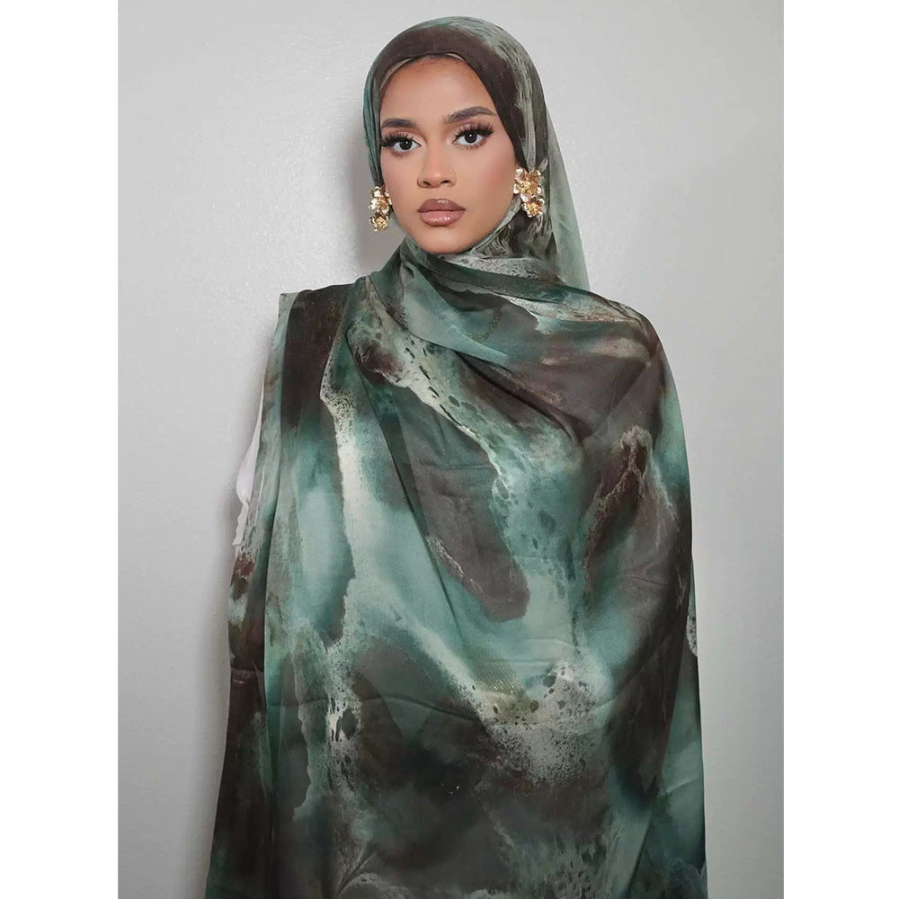 Silk Scarf Featuring Premium Silk Material, Elegant And Soft Kerchief For Stylish Accessories