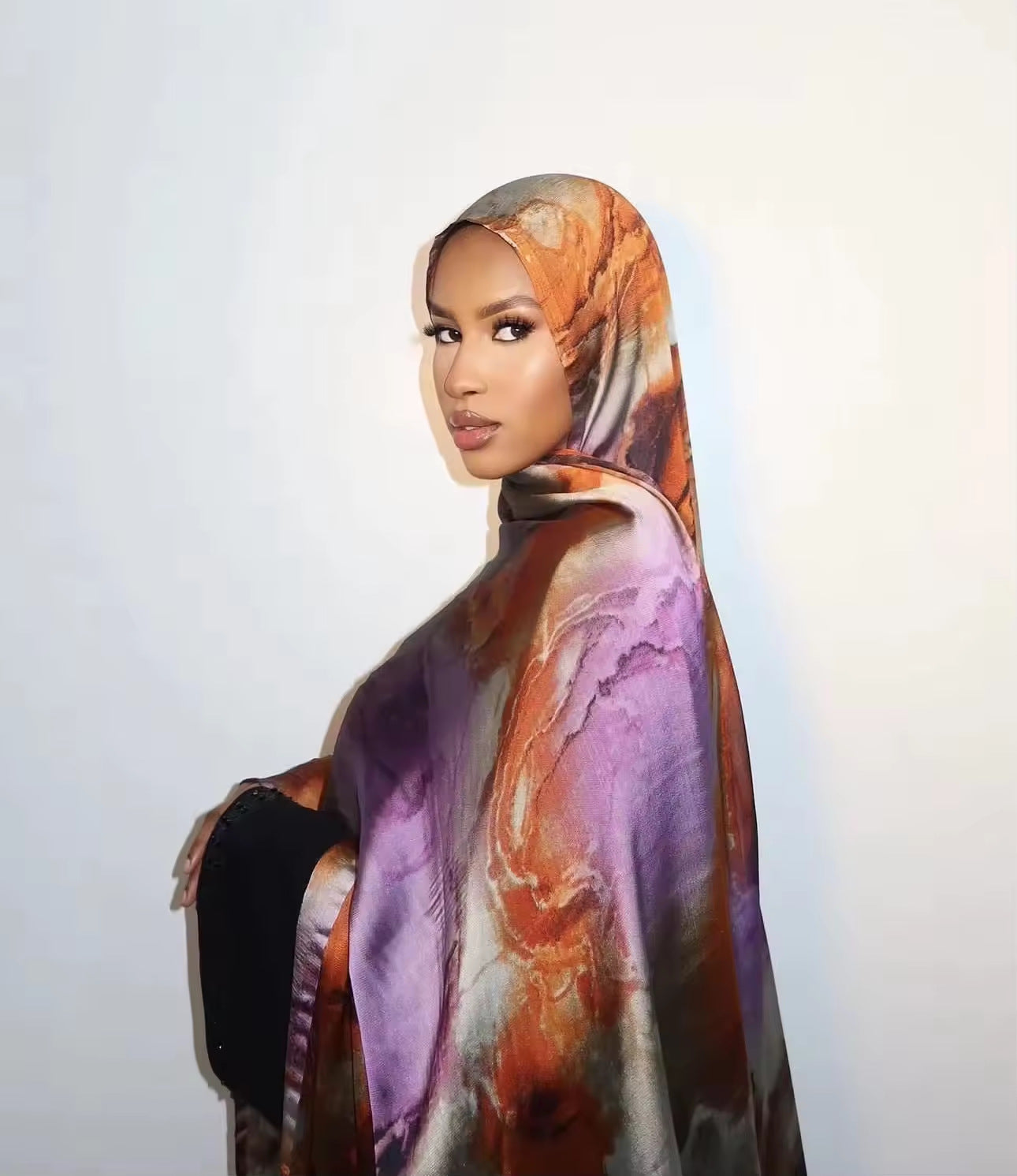 Silk Scarf Featuring Premium Silk Material, Elegant And Soft Kerchief For Stylish Accessories