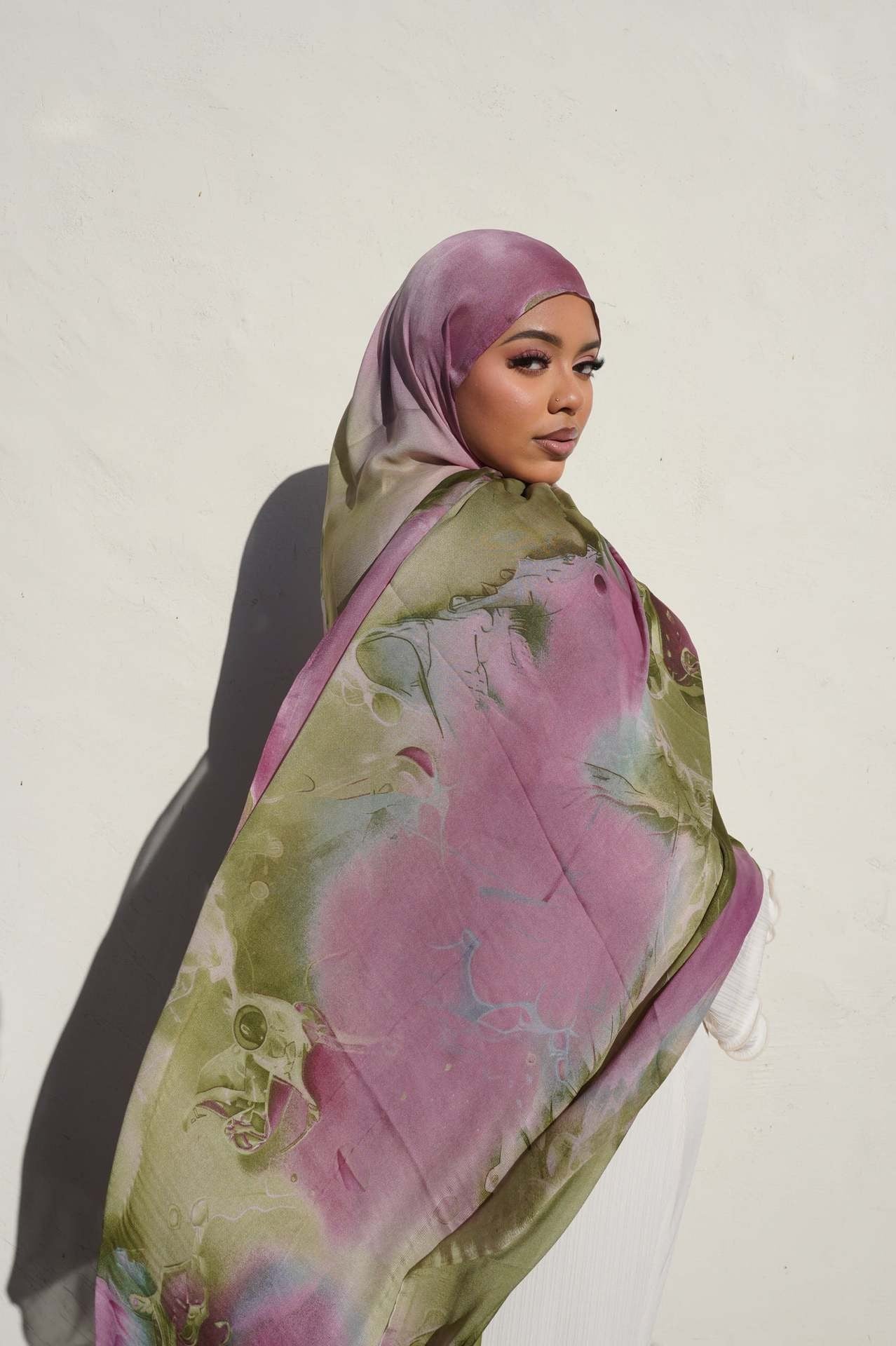 Silk Scarf Featuring Premium Silk Material, Elegant And Soft Kerchief For Stylish Accessories