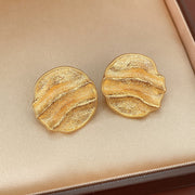 Silver Needle - Gold - Round (Real Gold Plating)
