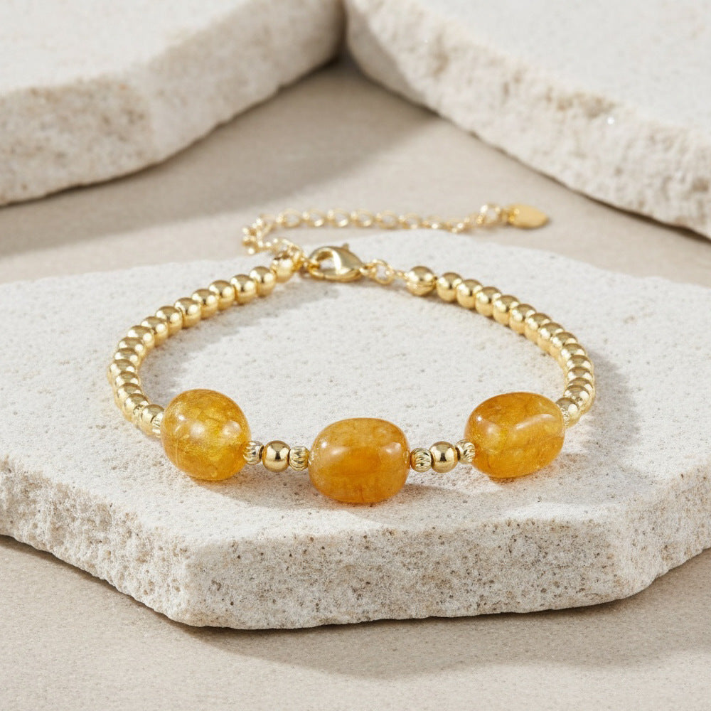 Bracelets For Women Featuring Natural Stone Inlay Material, Stylish And Elegant Jewelry Accessories