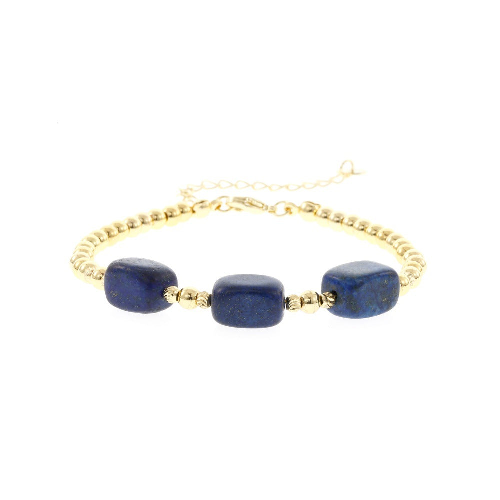 Bracelets For Women Featuring Natural Stone Inlay Material, Stylish And Elegant Jewelry Accessories