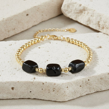 Bracelets For Women Featuring Natural Stone Inlay Material, Stylish And Elegant Jewelry Accessories