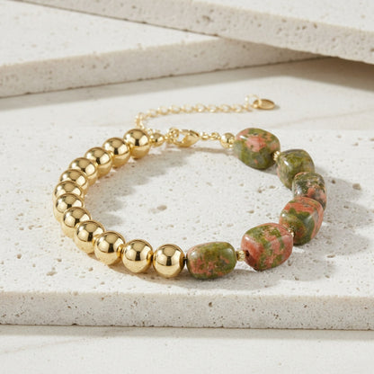 Natural Stone Beaded Agate Bracelets For Stylish Accessories In Various Colours