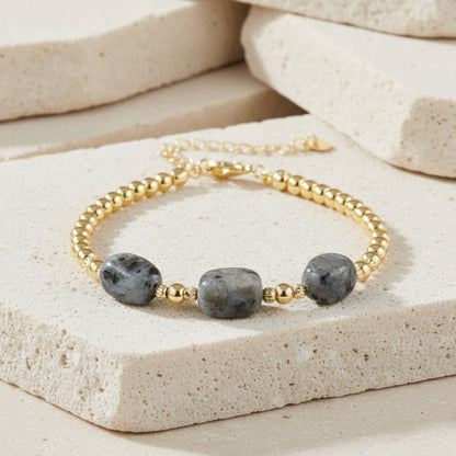 Bracelets For Women Featuring Natural Stone Inlay Material, Stylish And Elegant Jewelry Accessories