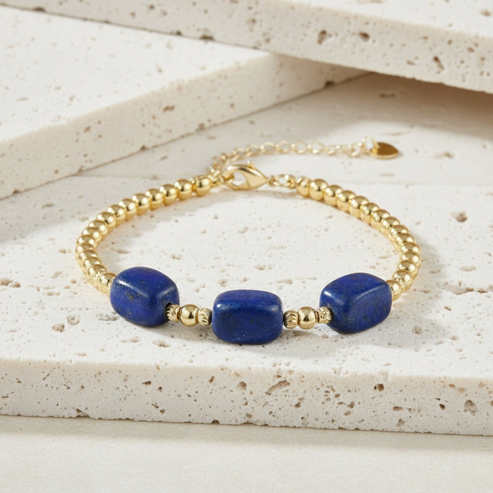 Bracelets For Women Featuring Natural Stone Inlay Material, Stylish And Elegant Jewelry Accessories