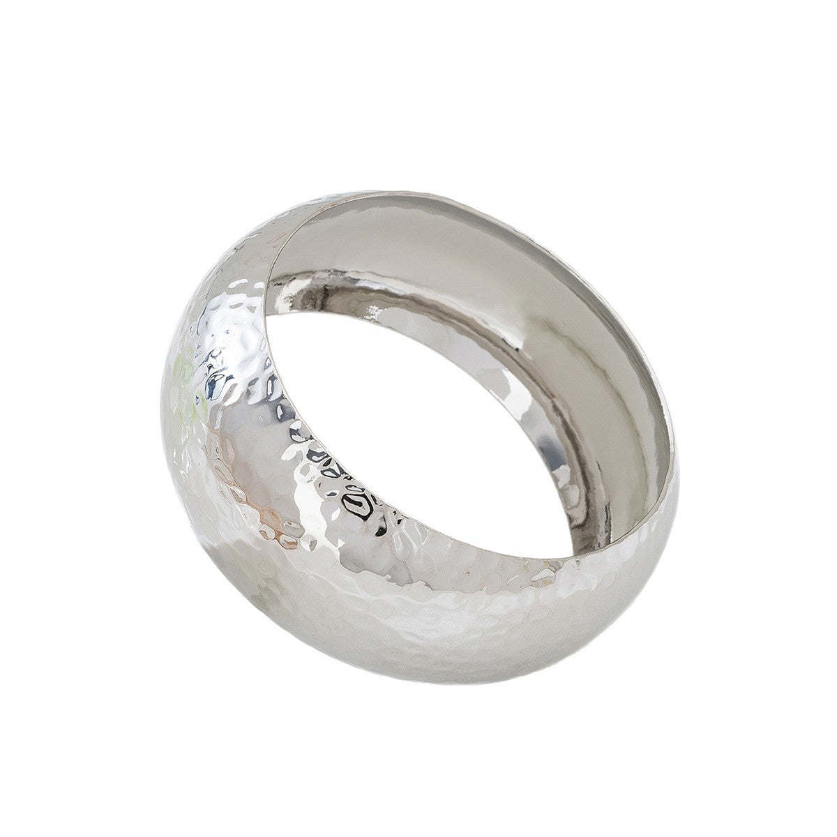 Gold Bangle Featuring Hammered Craftsmanship, Perfect For Elegant Jewelry Accessories