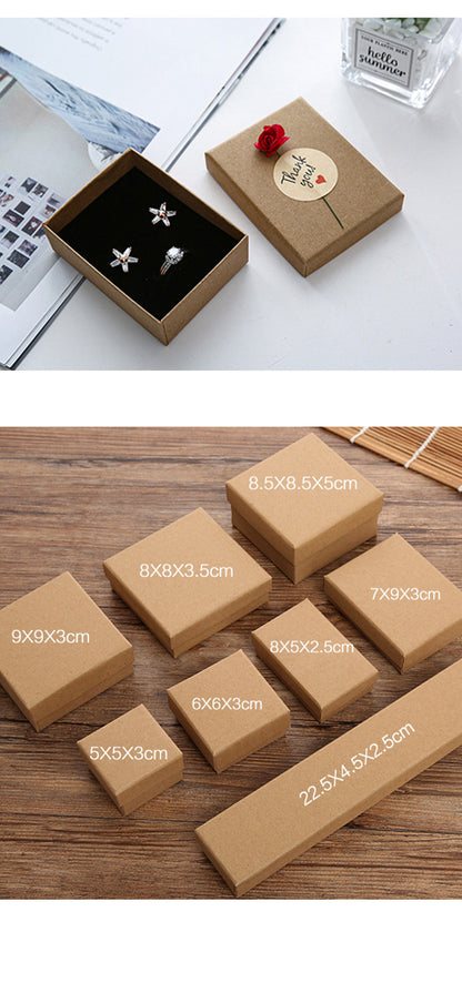 1 Piece Paper Jewelry Packaging Bag For Elegant And Secure Storage