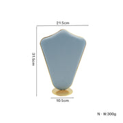 Large Heart-shaped Soft Bag Light Blue