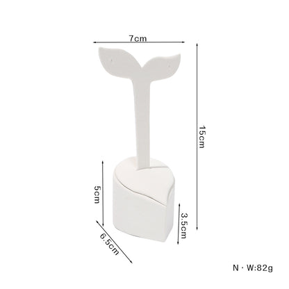 White Metal Jewelry Rack For Elegant Accessories Display