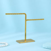 Gold Earring Stand Small Size 2-layer