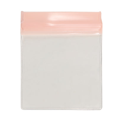Pink EVA Jewelry Packaging Bags In Plastic Resealable Material For Secure Storage
