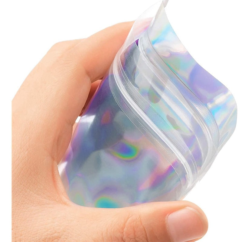 Jewelry Packaging Bags With Zipper Closure In Litmus Color For Elegant Jewelry Storage