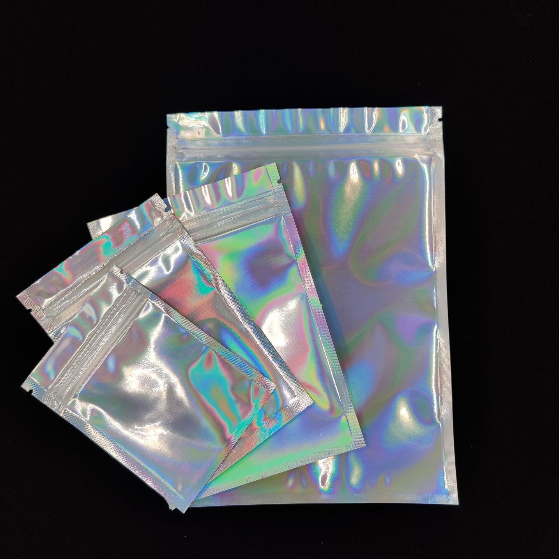 Jewelry Packaging Bags With Zipper Closure In Litmus Color For Elegant Jewelry Storage
