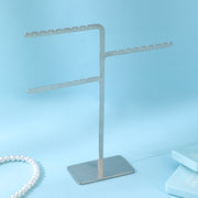 Silver Earring Stand Large Size 3-layer