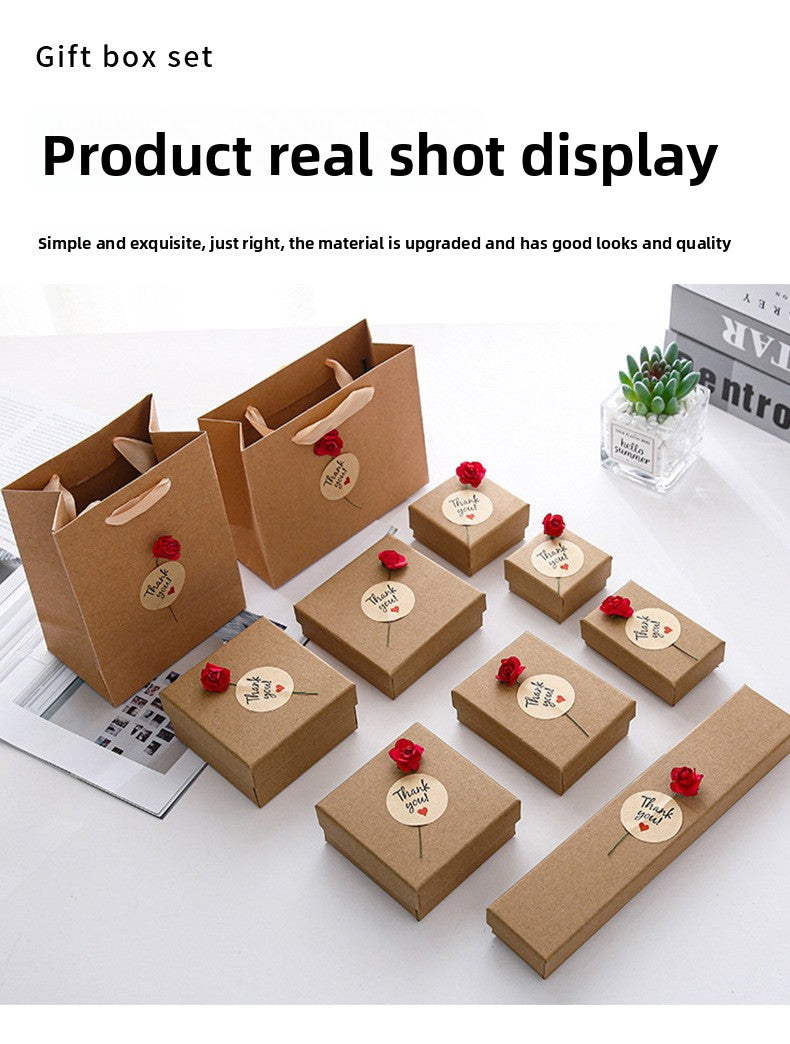 1 Piece Paper Jewelry Packaging Bag For Elegant And Secure Storage