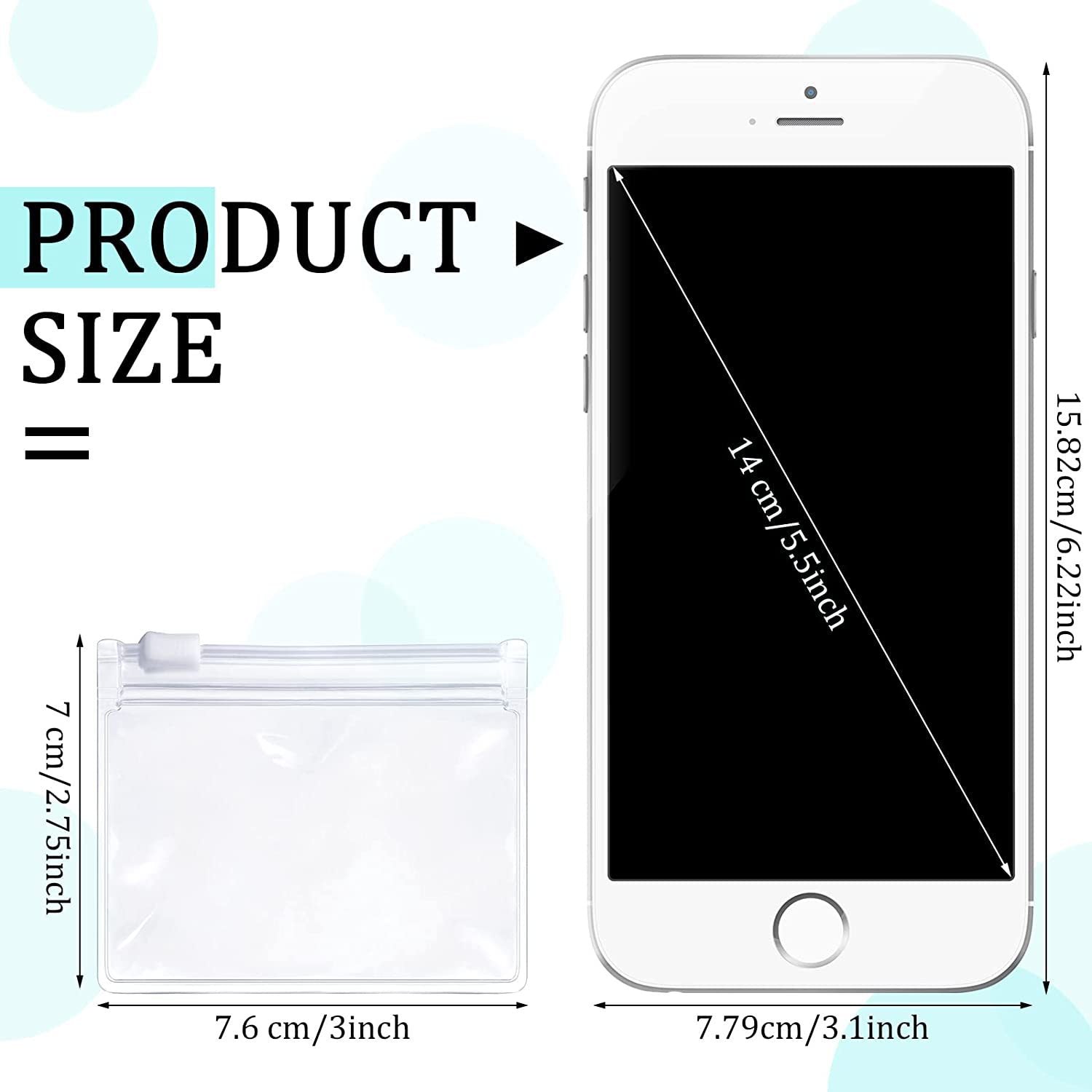 1 PCS Plastic Thin Film Bags Package For Various Uses
