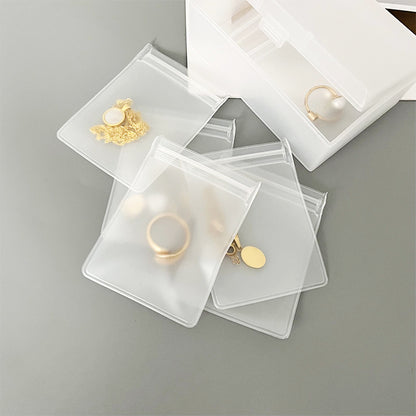Transparent Jewelry Packaging Bags Made Of Durable EVA Material For Secure Storage And Display