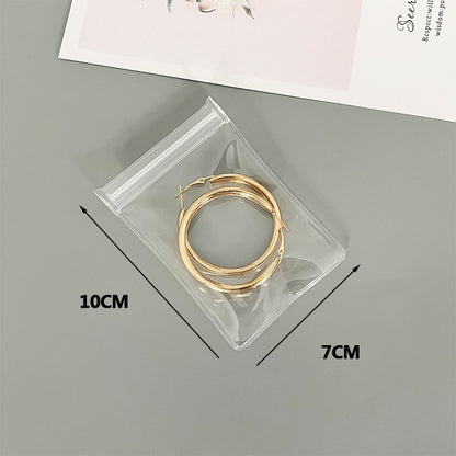 Transparent Jewelry Packaging Bags Made Of Durable EVA Material For Secure Storage And Display
