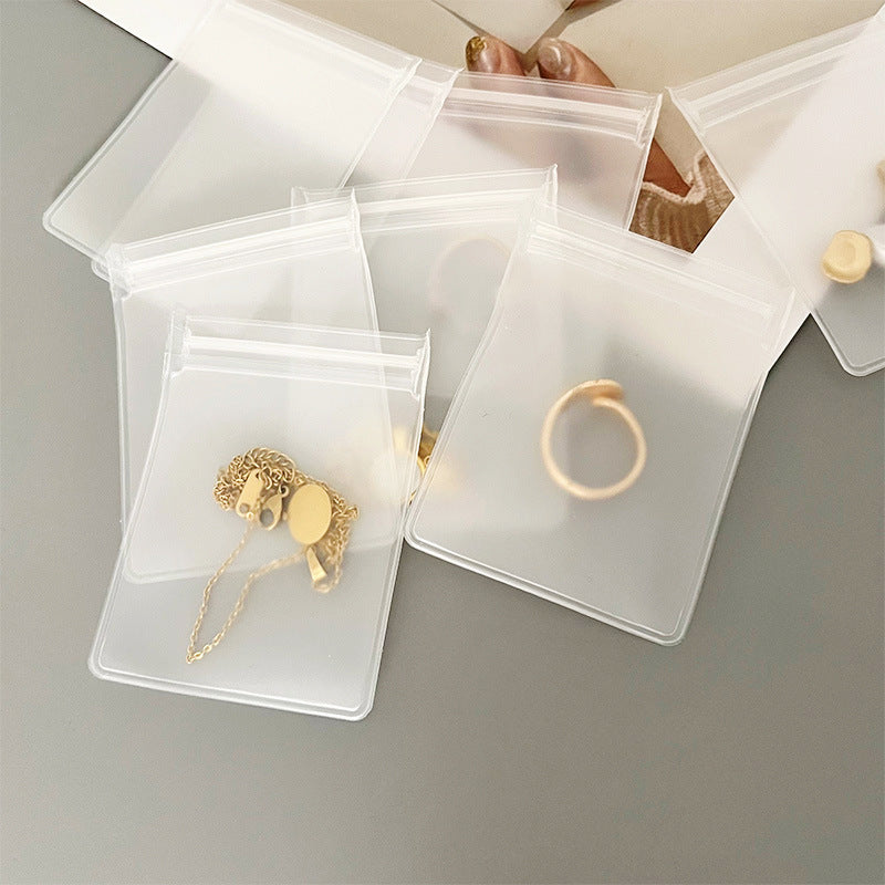 Transparent Jewelry Packaging Bags Made Of Durable EVA Material For Secure Storage And Display
