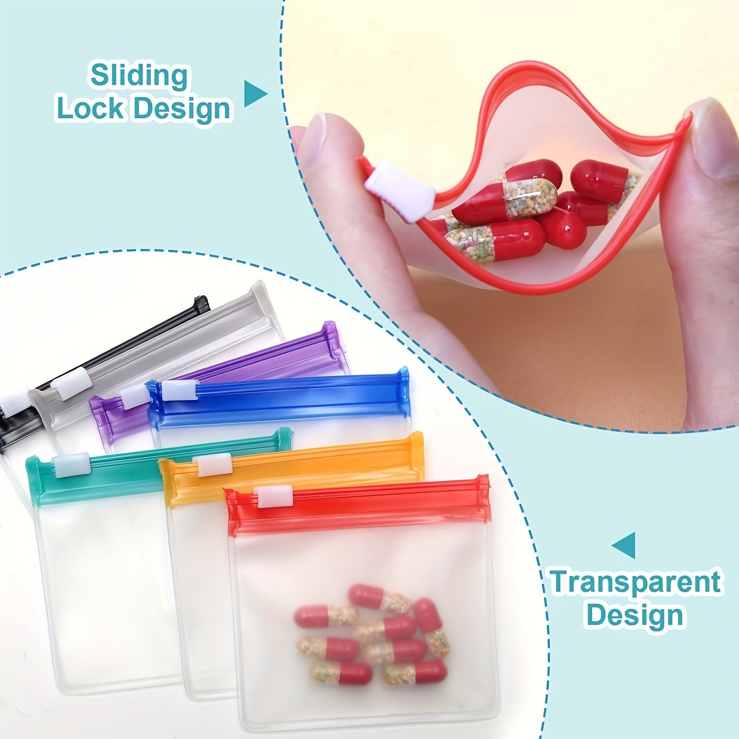 1 PCS Plastic Thin Film Bags Package For Various Uses
