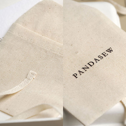 Cotton Jewelry Packaging Bags In Beige For Elegant And Eco-Friendly Jewelry Storage