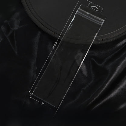 Transparent PVC Jewelry Packaging Bags Plastic Resealable Bags For Secure Storage