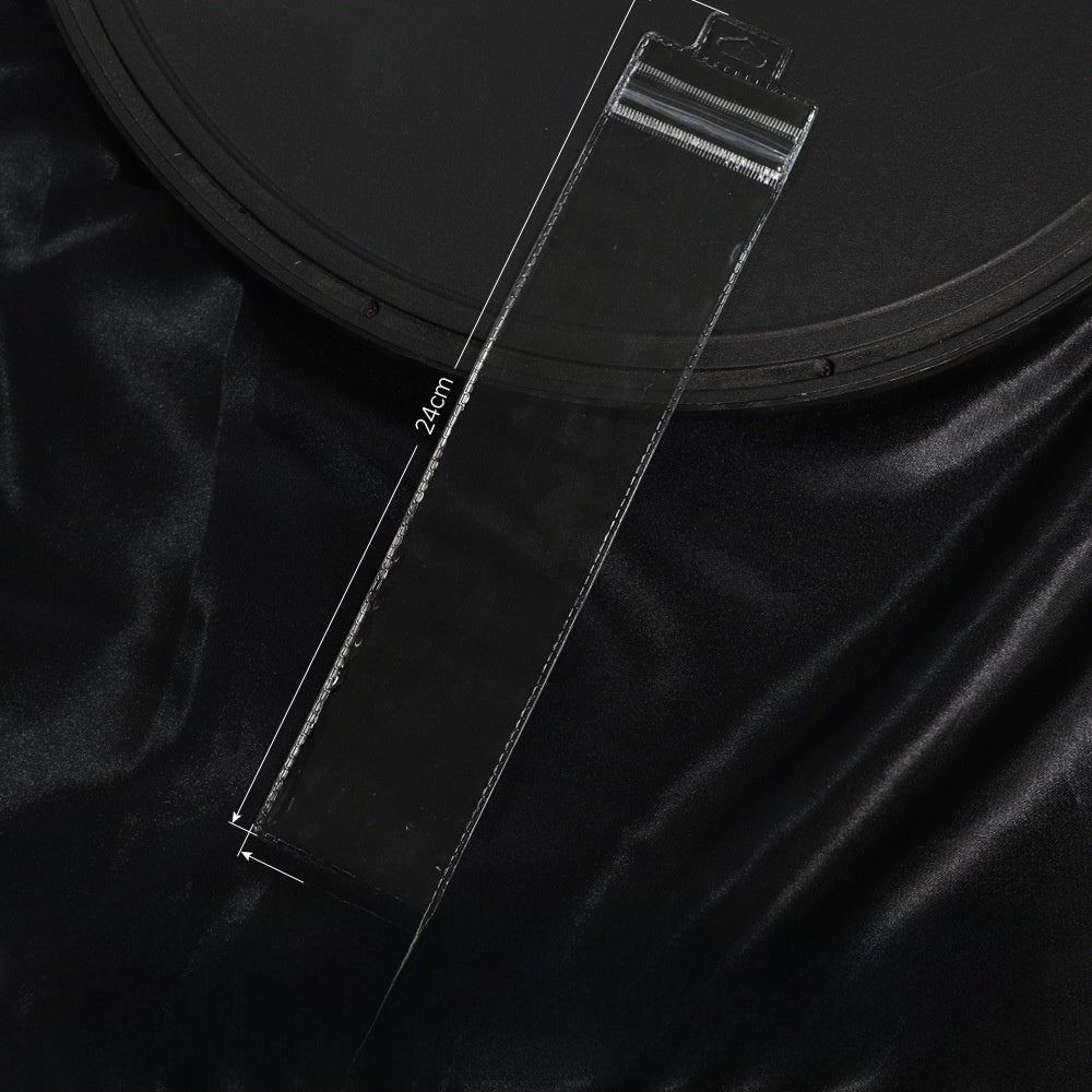 Transparent PVC Jewelry Packaging Bags Plastic Resealable Bags For Secure Storage