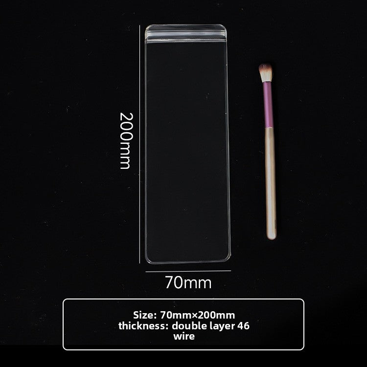 Transparent PVC Jewelry Packaging Bags Plastic Resealable Bags For Secure Storage