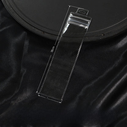 Transparent PVC Jewelry Packaging Bags Plastic Resealable Bags For Secure Storage