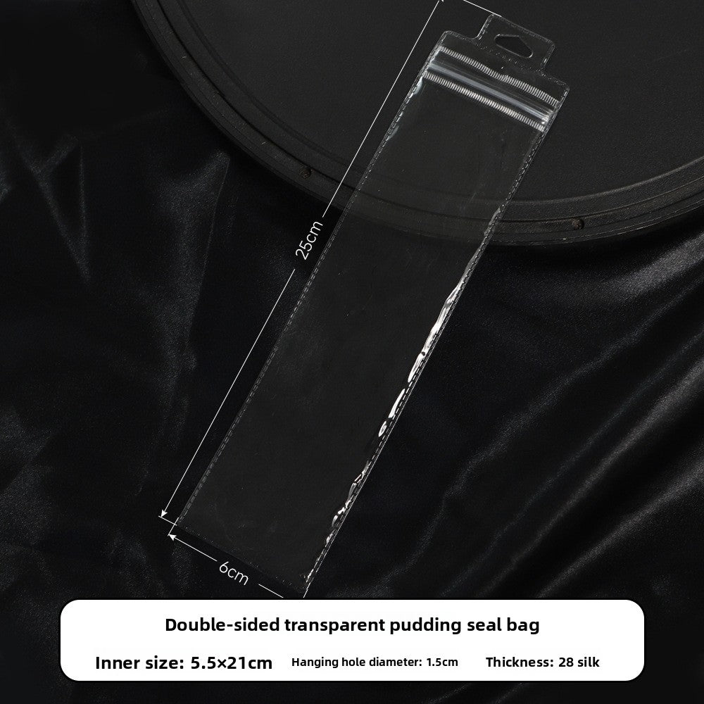 Transparent PVC Jewelry Packaging Bags Plastic Resealable Bags For Secure Storage