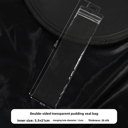 Transparent PVC Jewelry Packaging Bags Plastic Resealable Bags For Secure Storage