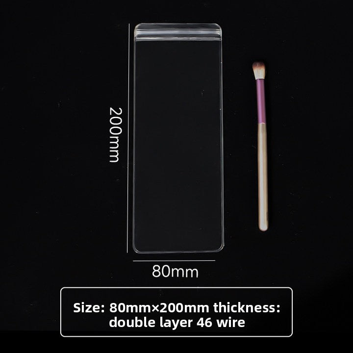 Transparent PVC Jewelry Packaging Bags Plastic Resealable Bags For Secure Storage