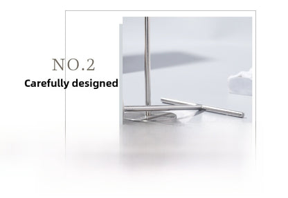 1 Piece Metal Jewelry Rack In Silver For Stylish And Durable Accessories Display