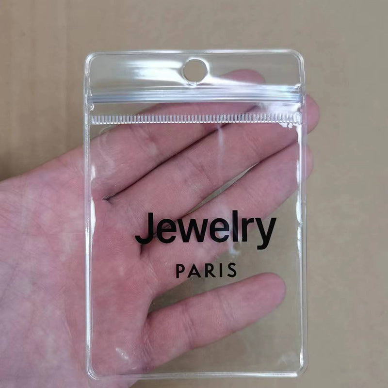 1 Piece Transparent PVC Plastic Resealable Bag For Secure Storage And Organization