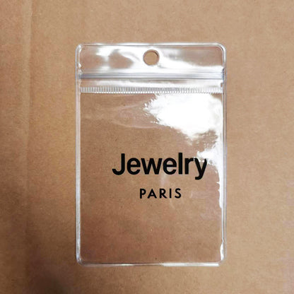 1 Piece Transparent PVC Plastic Resealable Bag For Secure Storage And Organization