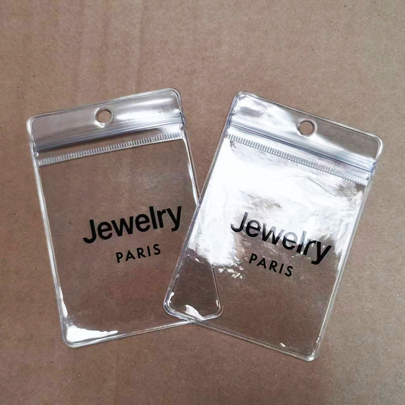 1 Piece Transparent PVC Plastic Resealable Bag For Secure Storage And Organization