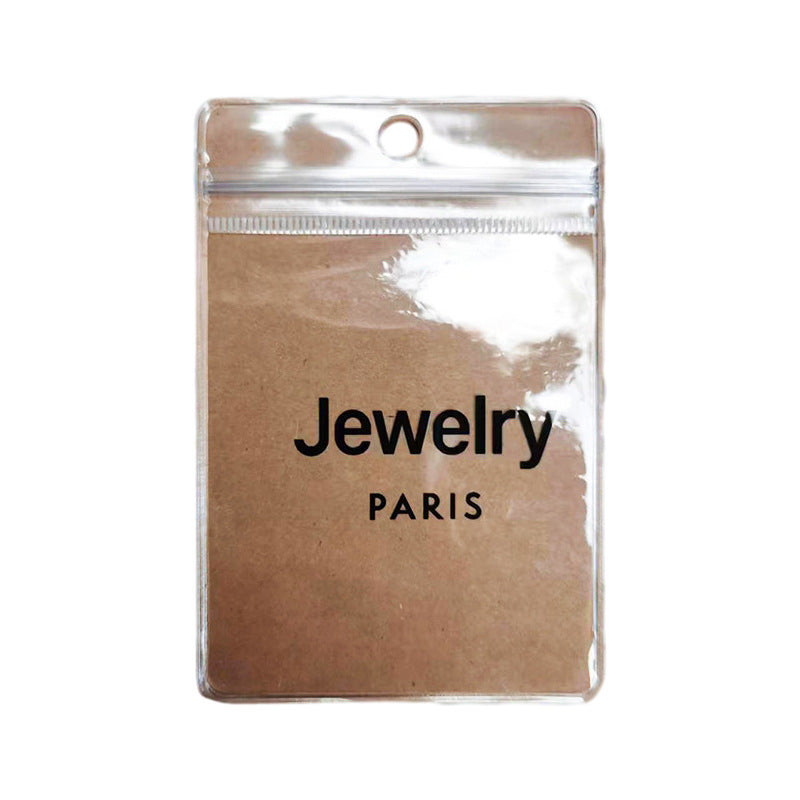 1 Piece Transparent PVC Plastic Resealable Bag For Secure Storage And Organization