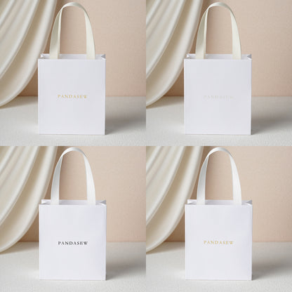 White Paper Jewelry Packaging Box Featuring Durable Material For Elegant Presentation