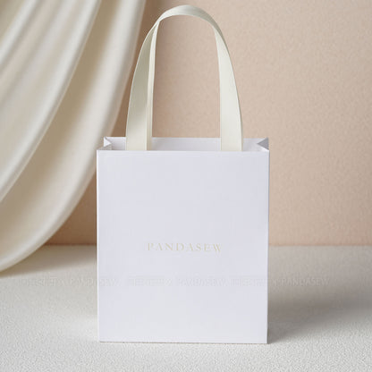 White Paper Jewelry Packaging Box Featuring Durable Material For Elegant Presentation