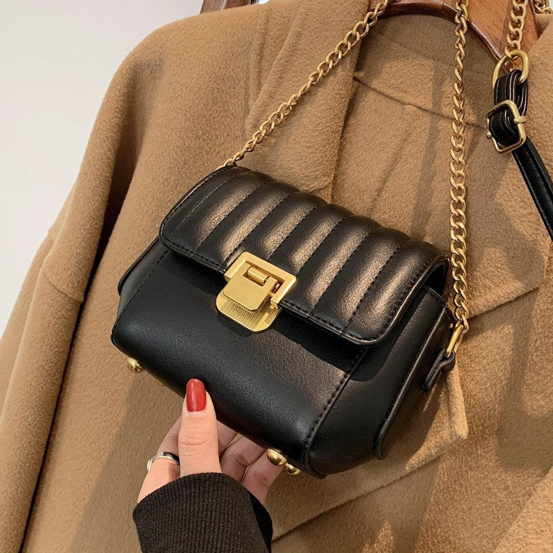 Square PU Leather Crossbody Bag For Women, Stylish And Practical Design