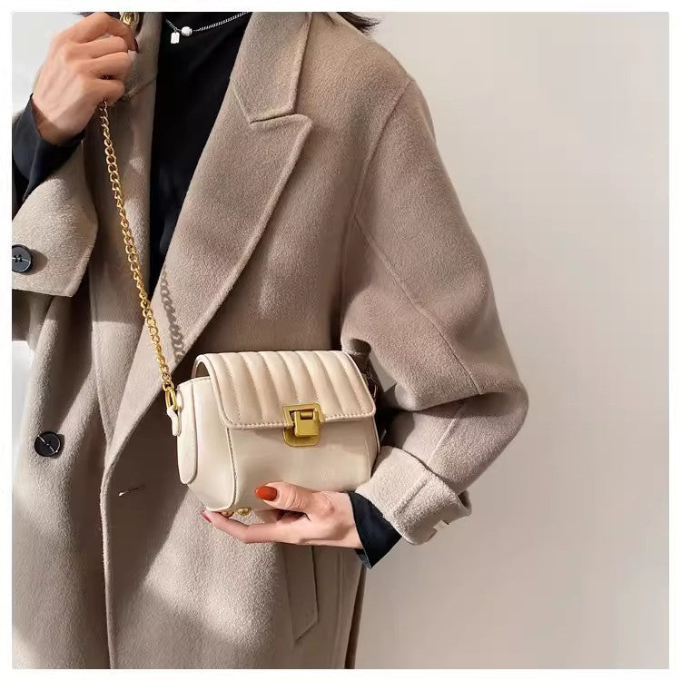 Square PU Leather Crossbody Bag For Women, Stylish And Practical Design