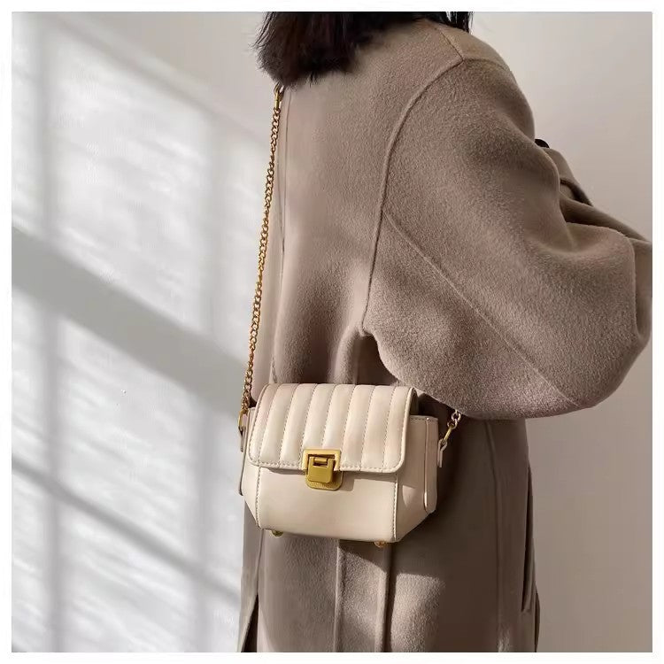 Square PU Leather Crossbody Bag For Women, Stylish And Practical Design