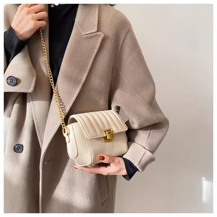 Square PU Leather Crossbody Bag For Women, Stylish And Practical Design